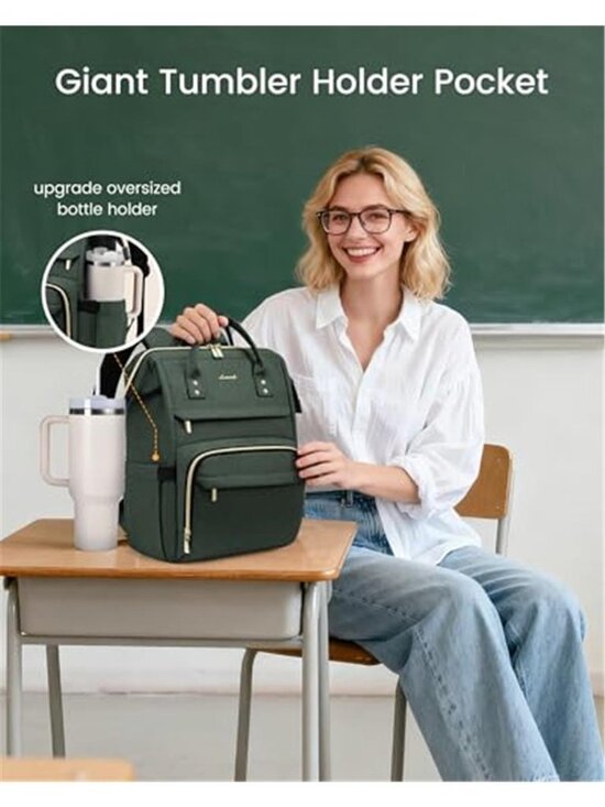 Large Capacity Travel Laptop Backpack Women Waterproof Work Nurse Teacher main image 4